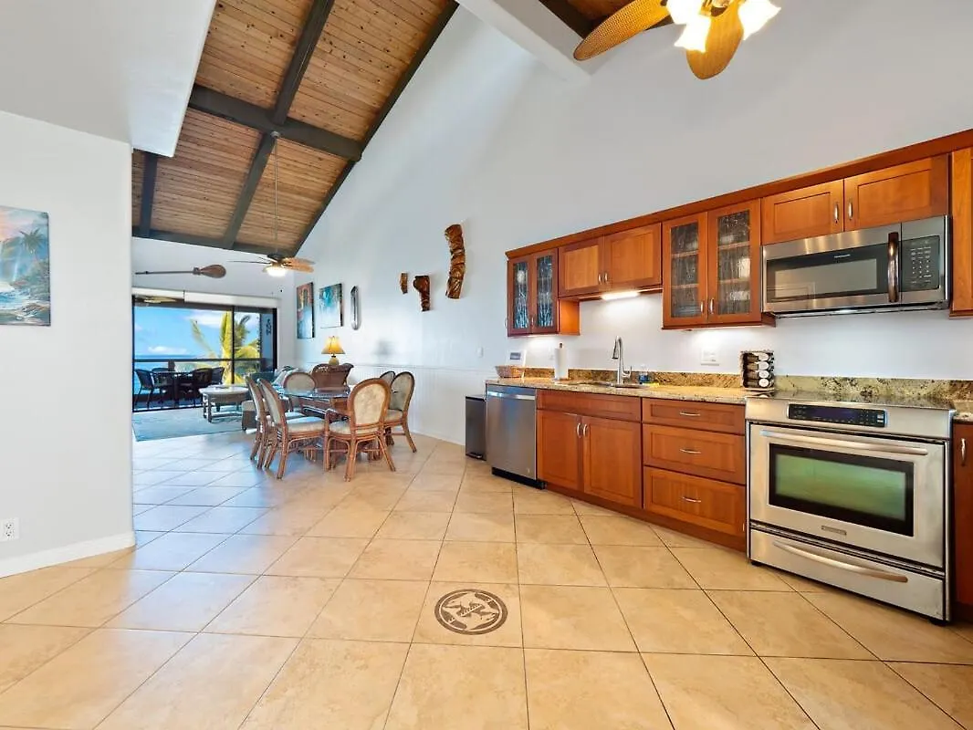 Holiday home Keauhou Sea Cliff Oceanfront Hale Villa Kailua-Kona